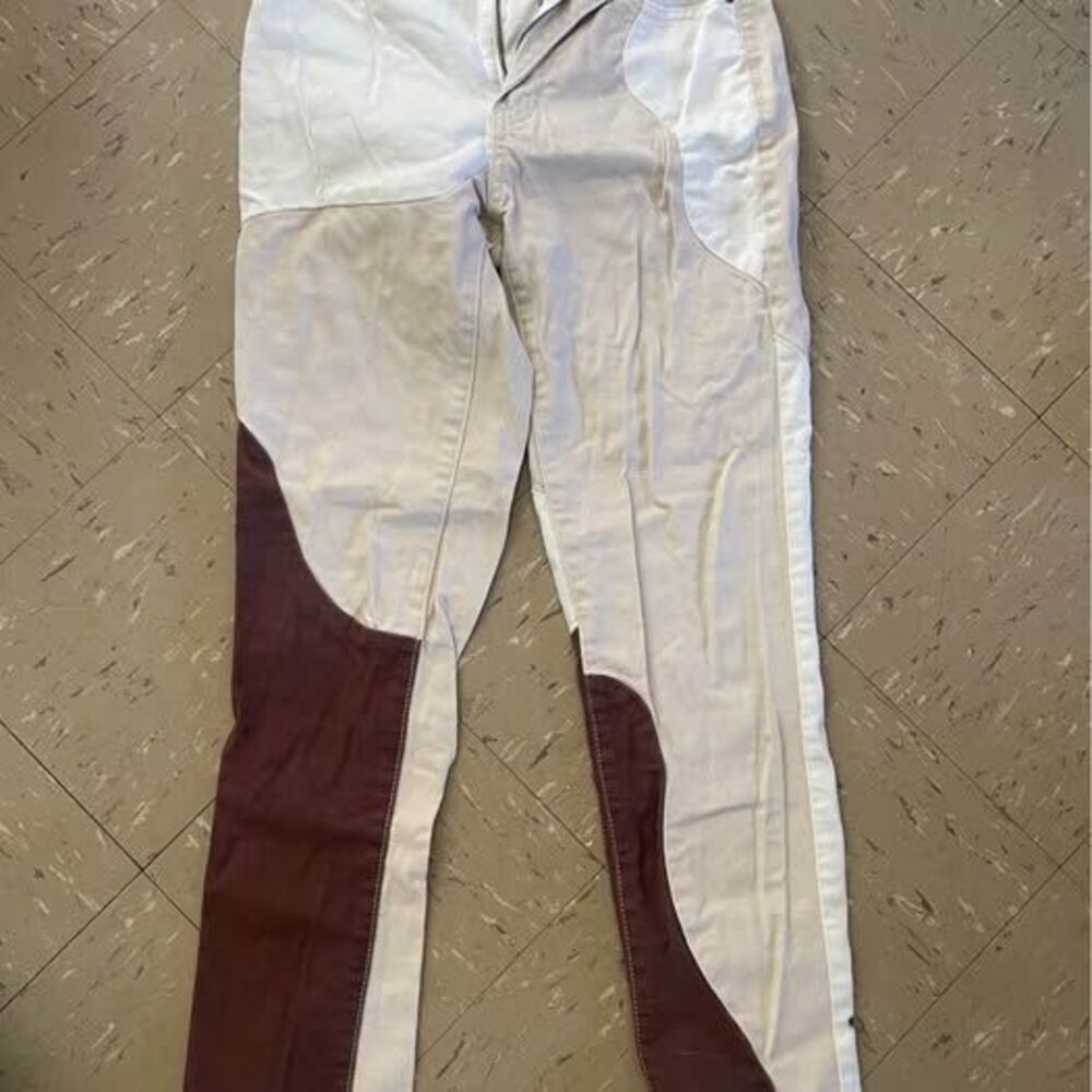 PacSun size 24 Pants Jeans Eco Tan & Brown Paneled Mom Jeans High Waisted